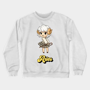 Aries Astrology Zodiac Signs Crewneck Sweatshirt